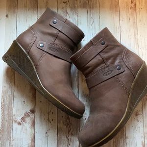 Keen leather brown boots size 40/9.5